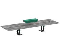 hansgrohe Kit d'installation RainDrain 800 mm pour caniveau de douche hansgrohe (RainDrain Rock et RainDrain Match), siphon de sol douche