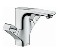 hansgrohe lavabo hansgrohe AxorUrquiola 11024000 chromé, avec vidage