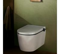 hansgrohe LavaPura Element S WC lavant suspendu avec abattant WC, 63021450,