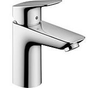 hansgrohe Logis 100 raccord pour lavabo 71104000 chrome, bas- Flow , garniture d'écoulement, H 187 mm