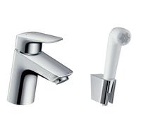 Hansgrohe Logis mitigeur de lavabo avec douchette bidet sur pied chrome 71290000