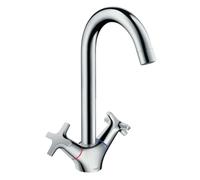 hansgrohe Logis Classic mélangeur de cuisine chromé , bec pivotant