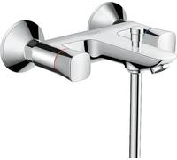 hansgrohe Logis Mitigeur de bain à 2 poignées, apparent, 2 consommateurs, saillie 217mm, chromé, 71243000