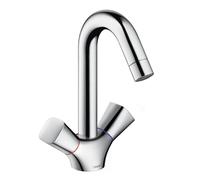 hansgrohe Logis mitigeur lavabo 2 poignées0 mitigeur lavabo chromé , avec mitigeur lavabo automatique