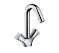 hansgrohe Logis mitigeur lavabo 2 poignées0 mitigeur lavabo chromé , avec mitigeur lavabo automatique