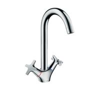 Hansgrohe Logis mitigeur de cuisine sur pied chrome 71285000