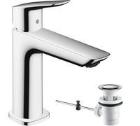 hansgrohe Logis mitigeur lavabo 71254000 avec tirants garniture de vidange , chromé