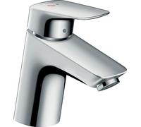 Hansgrohe Mitigeur lavabo Logis 70 71072000 chromé, hauteur 166 mm, ensemble de vidage, CoolStart