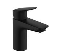 Hansgrohe Mitigeur de lavabo Logis CoolStart ComfortZone100 sans garniture 108 mm noir mat 71103670