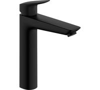 Hansgrohe Logis Mitigeur lavabo 190 avec vidage à tirette mat noir 71090670