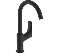 Hansgrohe Logis Mitigeur lavabo 210 bec pivotant mat noir 71131670