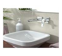 Hansgrohe Mitigeur de lavabo Logis, raccord encastré, bec chromé