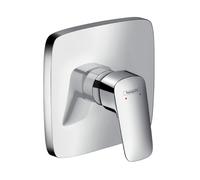 hansgrohe Logis - Façade de mitigeur monocommande encastré pour 1 sortie chrome