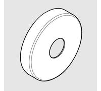 hansgrohe Logis Rosace pour dérouleur de papier toilette, 98538000,