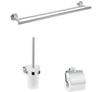 Hansgrohe Logis Universal kit d'accessoires 3 en 1 chrome 41727000