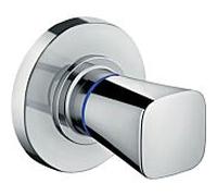 hansgrohe Tablette de douche Logis Robinet d'arrêt, encastré, 1 consommateur, chromé, 71970000