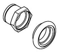 hansgrohe manche Axor Montreux bras WT à 2 poignées. 97993830 nickel poli