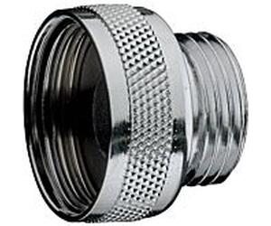 hansgrohe match0 02024000 DN 20/15, filetage intérieur et extérieur, chromé