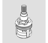 hansgrohe Mécanisme d’arrêt avec inverseur, 94716000,