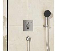 Hansgrohe Mélangeur encastré DuoTurn E 75417000 pour 2 utilisateurs chromé