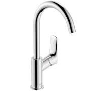 hansgrohe Logis 210 robinetterie de lavabo 71131000 chromé , hauteur 300 mm, sans garniture de vidange