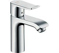 Hansgrohe Mitigeur lavabo Metris 110 31121000 chromé, eau froide au milieu