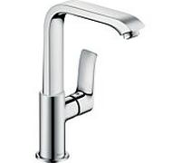 Hansgrohe Mitigeur de lavabo Metris 230 31081000 chromé, bec orientable, sans garniture de vidange