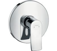 hansgrohe Metris Mitigeur monocommande de douche encastré, rond, chromé, 31685000