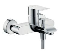 Hansgrohe Metris Mitigeur bain avec inverseur et raccords chrome 31480000