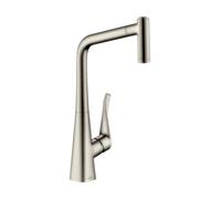 Hansgrohe Metris mitigeur de cuisine sur pied acier inoxydable 14820800