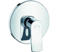 Hansgrohe Metris Mitigeur de douche à levier unique encastré rond, chrome, 31...