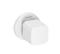hansgrohe Metris robinet d'arrêt E encastré, 31677700, Couleur: Blanc mat