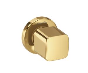 hansgrohe Metris robinet d'arrêt E encastré, 31677990, Couleur: Optique en or poli