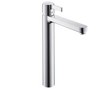 hansgrohe Metris S Mitigeur monocommande de lavabo, avec vidage escamotable, pour lavabos, saillie 189mm, 31022000