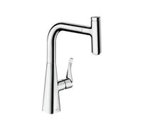 hansgrohe Metris Select 240 robinet de cuisine chromé , pivotante , bec chromé