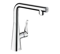 hansgrohe Metris Select 260 robinet de cuisine chromé , bec pivotant