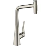 Hansgrohe Metris Select M71 mitigeur de cuisine sur pied acier inoxydable 73816800