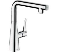 hansgrohe Metris Select 260 robinet de cuisine chromé , bec pivotant