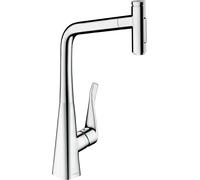 Hansgrohe Metris Select M71 mitigeur monocommande de cuisine 320, douchette e...