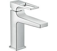 hansgrohe Metropol 110 mitigeur lavabo 74507000 chromé, poignée en boucle, avec vidage par pression