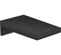Hansgrohe Bec de baignoire Metropol mural – Saillie 185 mm – Noir mat (32543670)