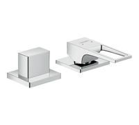 Hansgrohe Metropol combinaison de bord de baignoire 2 trous avec poignée arceau chrome 74548000