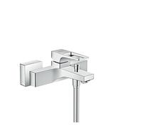 hansgrohe Mitigeur monocommande de baignoire Metropol, montage apparent, poignée avant, saillie 180mm, 74540000