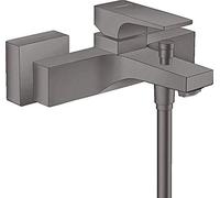 hansgrohe Metropol mitigeur monocommande de bain, montage en saillie, poignée à levier, saillie de 180mm, 32540340, Couleur: noir brossé