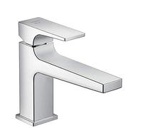 Metropol 100 Mitigeur de lavabo CoolStart poignée manette bec long, bonde Push-Open chrome (32503000)