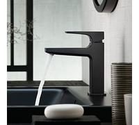 hansgrohe Metropol mitigeur lavabo 32507670 saillie 135 mm, bonde push-open, noir mat