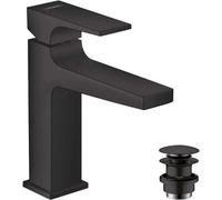 hansgrohe Metropol mitigeur lavabo 32507670 saillie 135 mm, bonde push-open, noir mat
