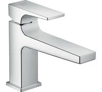 hansgrohe Mitigeur monocommande de lavabo Metropol 100, CoolStart, béqu'ille, vidage par poussoir, saillie 156mm, 32503000