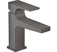 hansgrohe Metropol mitigeur lavabo 32500340 projection 127 mm, bonde push-open, noir brossé