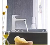 hansgrohe Metropol mitigeur lavabo 32507700 saillie 135 mm, bonde push-open, blanc mat